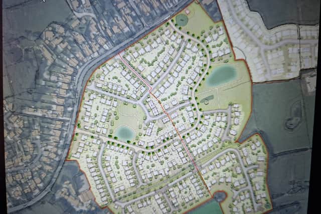 Story Homes and Bellway Homes are proposing 300 new homes in Poulton
