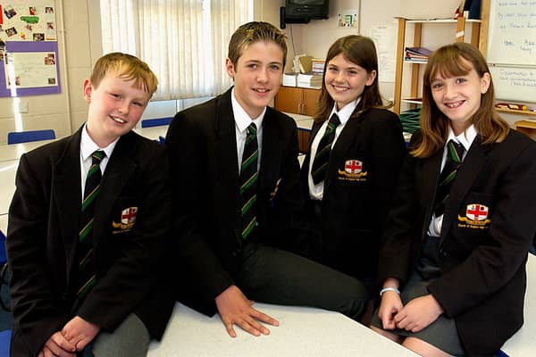 St George's C of E High School - Daniel Shorrocks, Simon Wilkinson, Hayley Gouhar and Natalie Burgoyn