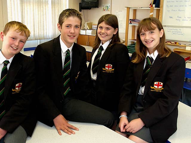 St George's C of E High School - Daniel Shorrocks, Simon Wilkinson, Hayley Gouhar and Natalie Burgoyn