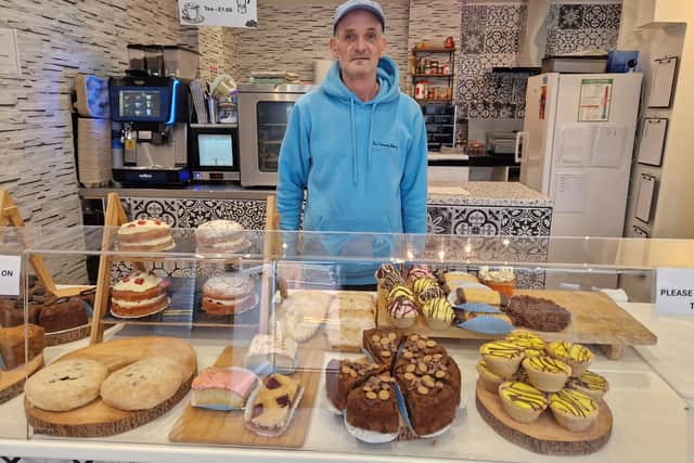 Paul Hickes at the Tramway Bakery