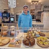 Paul Hickes in the new Tramway Bakery, Blackpool