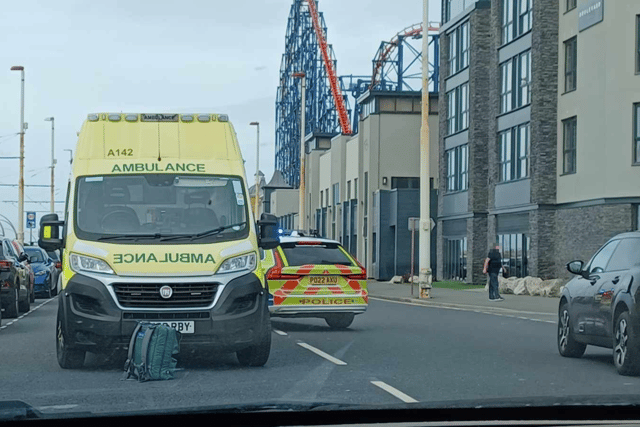 Emergency services were called to an incident opposite the Boulevard Hotel in South Shore