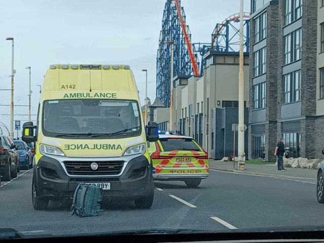 Emergency services were called to an incident opposite the Boulevard Hotel in South Shore