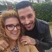Strictly star Giovanni Pernice popped by to see Fleetwood-based Ali Slinger