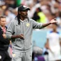 Aliou Cisse is the manager of the Senegal national team. He could give a first call up a player linked with a move to Blackpool. (Photo by Clive Brunskill/Getty Images)