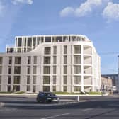 Artist's impression of the northern side of the development - (David Cox Architects)