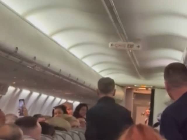 The drunk man caused havoc forcing the plane to make an early stop.