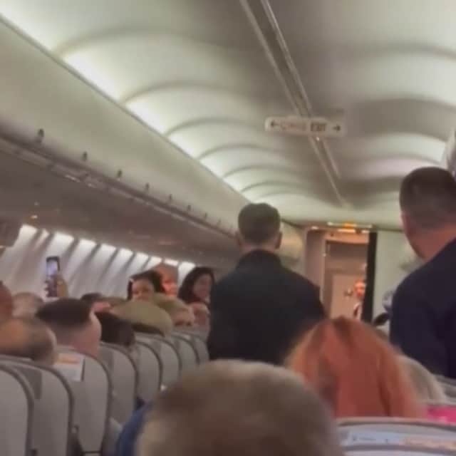 The drunk man caused havoc forcing the plane to make an early stop.