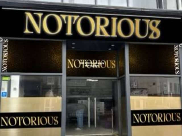 Notorious will be a new R&B bar on Queen Street