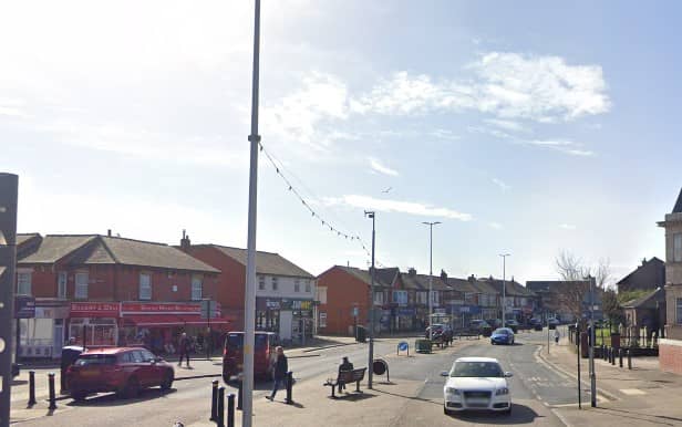 One person was rescued from a vehicle following a collision on Westcliffe Drive in Blackpool (Credit: Google)