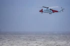 Emergency services were called following reports a person had entered the sea near South Pier (Credit: RNLI Blackpool)