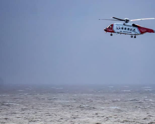 Emergency services were called following reports a person had entered the sea near South Pier (Credit: RNLI Blackpool)