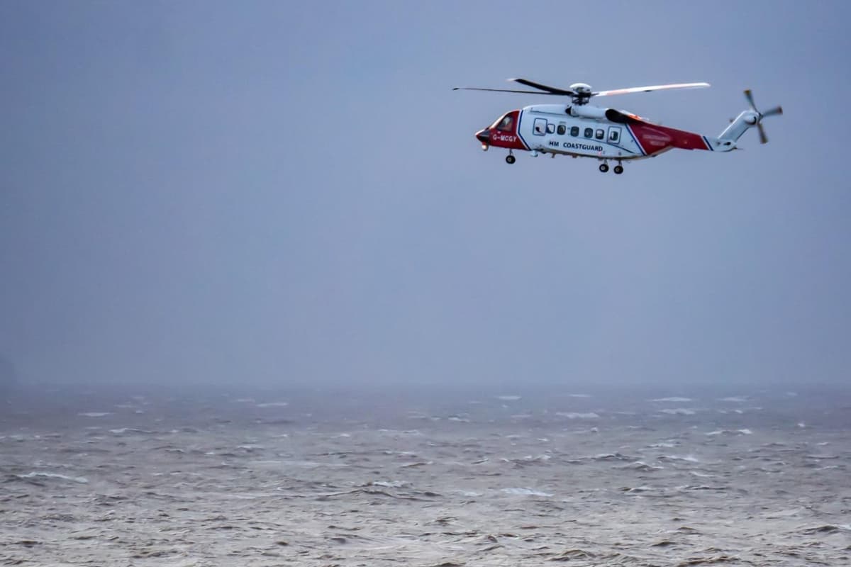 Blackpool RNLI volunteers and Coastguard helicopter called to midnight sea ...
