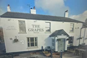 The Grapes has closed for a refurb.