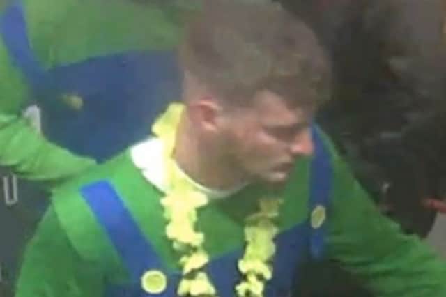 Police are appealing for the public’s help in locating a male dressed in what appears to be a Supermario Bros Luigi costume in relation to a serious assault in a nightclub. 