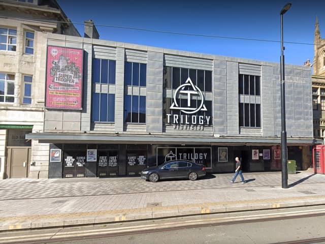 A man suffered a “serious head laceration” after he was hit with a bottle at a Trilogy Nightclub in Blackpool