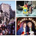 The River Caves ride is more than 115 years old. Here's some pictures from our archive, including one of the late Liz Dawn (Vera Duckworth) riding it in 1994.