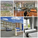 The hotel is on the market