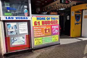 Higgitt's Las Vegas Arcade Blackpool & £1 Burger Bar on Dale Street
