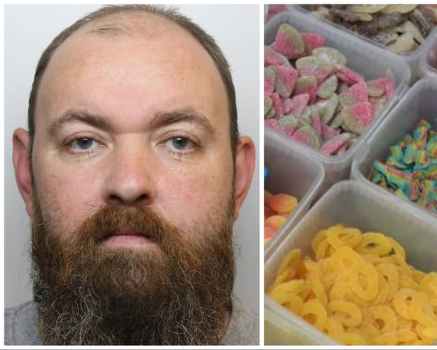 Grant used a tuckshop at his home to get close to two young girls before sexually assaulting them. (pics by National World)
