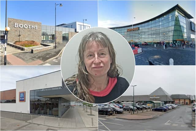 Tanya Tidswell was given a two-year criminal behaviour order for varying shoplifting offences on the Fylde coast (Credit: Google/ Lancashire Police)