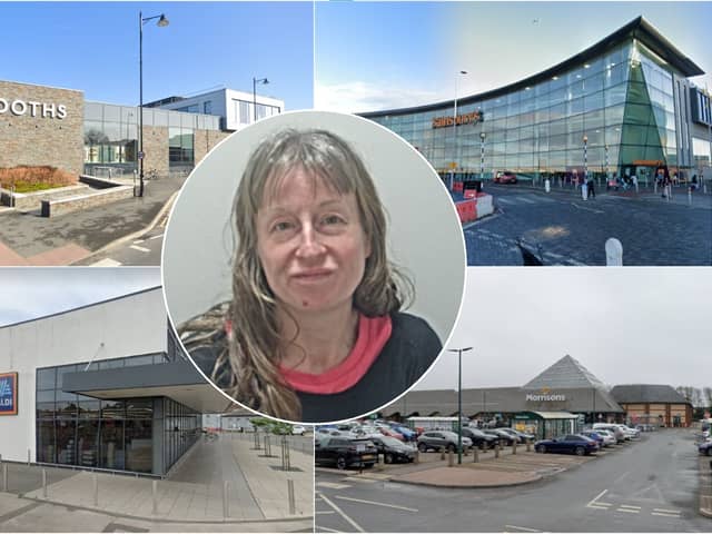 Tanya Tidswell was given a two-year criminal behaviour order for varying shoplifting offences on the Fylde coast (Credit: Google/ Lancashire Police)