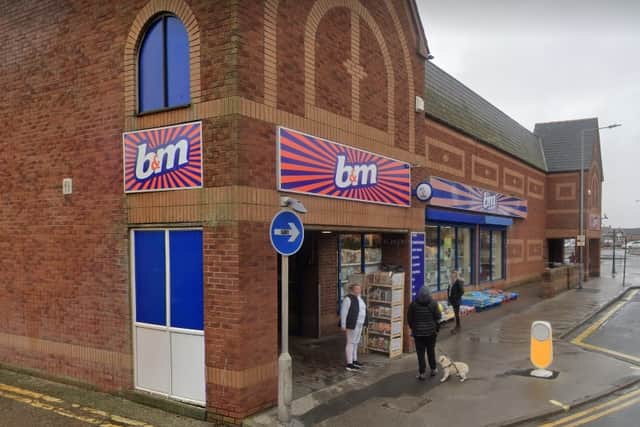 B&M in Princess Road, Cleveleys FY5 1BP