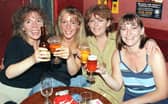 Wheatsheaf (Talbot Road, Blackpool)party night. (Gazette Pub Challenge winners). From left, Mandy Steed, Lisa Steed, Debbie O'Rourke and Maria Gouhar
