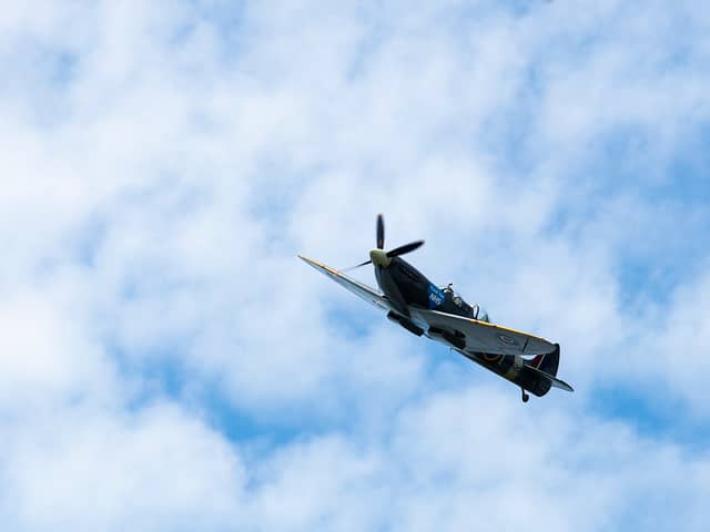 The roar of the Spitfire will be a familiar sound over the next few days as three of the original fighters take off from Blackpool Airport offering pleasure flights for the first time in the North West