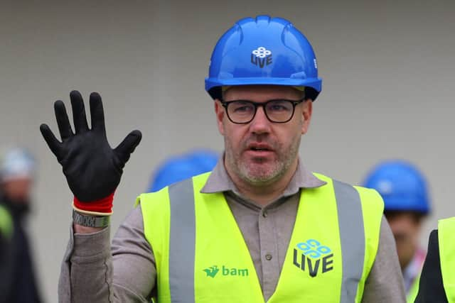 Gary Roden, the general manager of Manchester's new Co-op Live Arena, resigned after a slew of issued led to a delay in its opening (Photo by Toby Melville - WPA Pool/Getty Images)