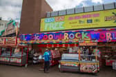 Sellers along the promenade still stock the original rock which is made in Blackpool.