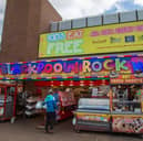 Sellers along the promenade still stock the original rock which is made in Blackpool.