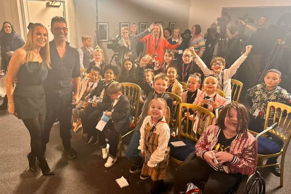 Behind the scenes of Britain’s Got Talent 2024 (Credit: Flakefleet Primary School)