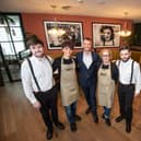 First look inside Holiday Inn Blackpool and Marco Pierre White's restaurant. Pictured is general manager Mark Winter with some of the staff.