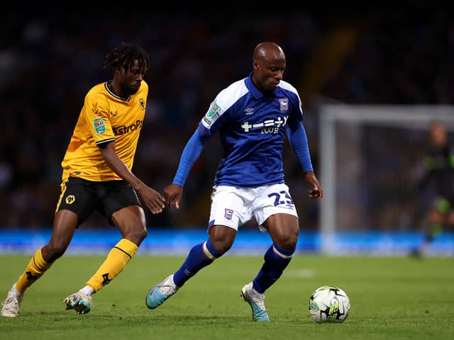 Sone Aluko is retiring from professional football. His last club was Ipswich Town. (Image: Getty Images)