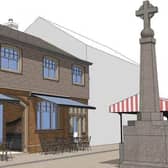 Artist's impression of how the transformed former Poulton Police Station will look. Image: Stanton Andrews