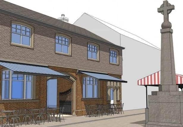 Artist's impression of how the transformed former Poulton Police Station will look. Image: Stanton Andrews