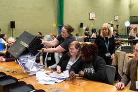 Votes at the Blackpool by-election are validated. Photo: Kelvin Lister-Stuttard