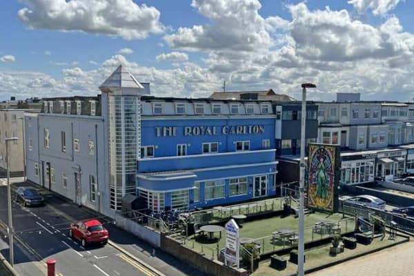 The Royal Carlton Hotel is for sale, Offers in Excess of
£1,100,000.