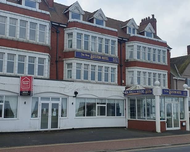 The New Boston Hotel in Fleetwood appears to have been sold after previously failing to sell at auction
