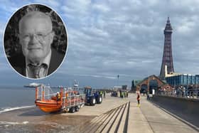 Hundreds of people paid tribute to Bernard Pickard following his death (Credit: RNLI/Stephen Fitzgerald)
