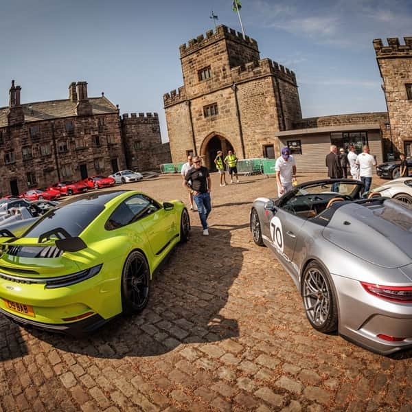 Supercars including Porsche, Ferrari, Lamborghini and Ashton Martin, will be on display at at Hoghton Tower on Sunday, June 2, from 10am until 3pm.