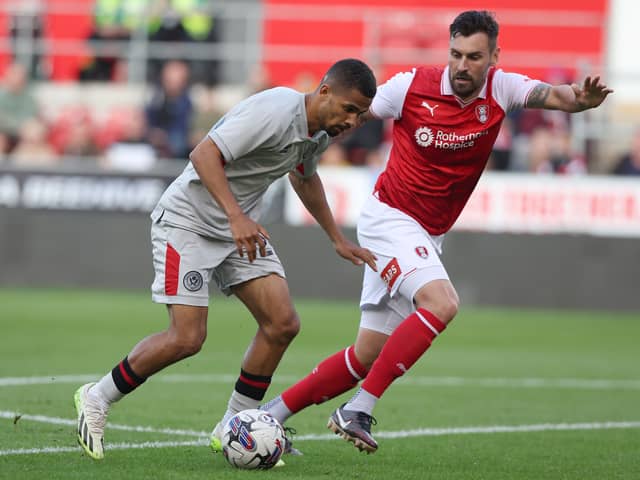 Grant Hall is departing Rotherham United this summer. The former Blackpool loanee is tasked with finding a new club. (Image: Nigel Roddis/Getty Images)