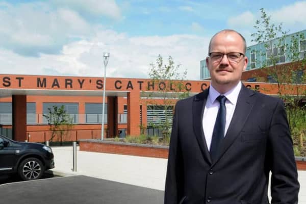 Headteacher Simon Eccles has expressed concern over "inaccurate and unhelpful stories" shared on social media following the fight at St Mary's Catholic Academy on April 23
