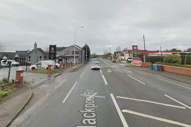Blackpool Road in Newton With Scales