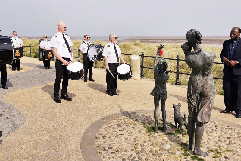Fleetwood's first National fishing Memorial event. Photo: Maureen Blair (Ravenswood Photography & Media)
