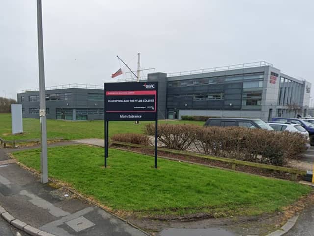 A planning application has been submitted for new development works at Fleetwood Nautical Campus.