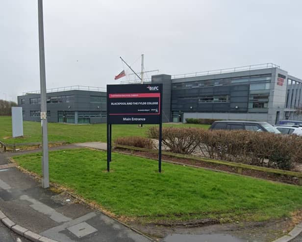 A planning application has been submitted for new development works at Fleetwood Nautical Campus.