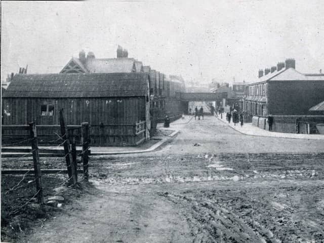 Chapel Street from Central Drive in the 1890s
