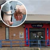 Two men have been jailed for carrying out a knifepoint robbery at the One Stop on Dinmore Avenue.